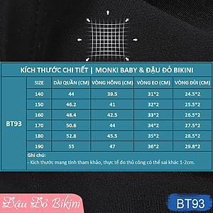 Quần bơi BIG SIZE cho bé trai, kèm mũ bơi cùng tone, thun bơi lạnh cao cấp co giãn cao, lót thoáng khí toàn mặt trong, dây lưng có thể điều chỉnh ẩn trong | BT93