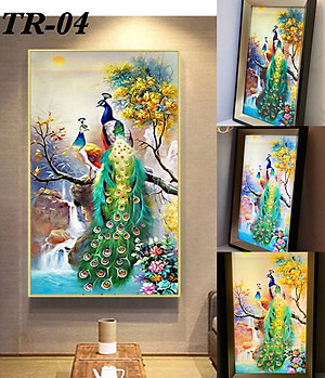 Đèn tranh LED nghệ thuật TR-04 độc đáo, tinh tế - 3 chế độ ánh sáng