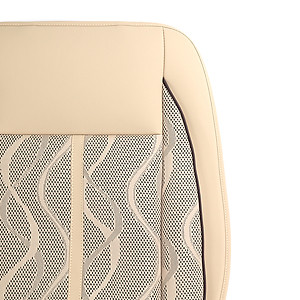 Lót ghế Ô Tô Có Quạt Massage CIND AM001 Màu Kem