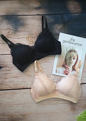 Áo Bra lót ren, áo lót nữ không gọng xuất Nhật