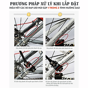 Kệ Yên Sau Gác Ba Ga Gắn Thêm Phía Sau Cho Xe Đạp Vào Cốt Yên (Tích Hợp Kèm Chắn Bùn) Đa Năng Điều Chỉnh Hợp Kim Nhôm Cao Cấp Cho Xe Đạp Leo Núi Địa Hình Mai Lee
