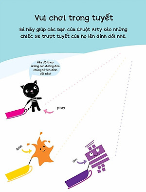 Sách Arty Mouse - Đồ Theo Nét (Học Tập Đầu Đời Thông Qua Mỹ Thuật)