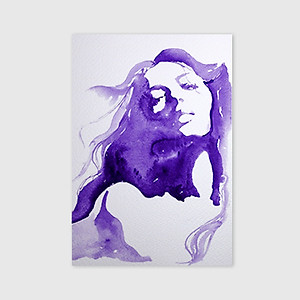 Giấy vẽ màu nước A5 giấy cao cấp có vân đẹp màu trắng sang, dòng giấy chuyên dụng chất giấy dày định lượng 260gsm nhập từ Ý 15 tờ TI599 Green Art- Hàng chính hãng