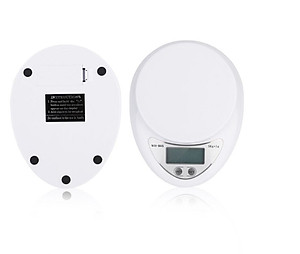 Cân Điện Tử Nhà Bếp Mini Electronic Kitchen Scale Cân Thực Phẩm 5Kg – 1G Kèm Pin