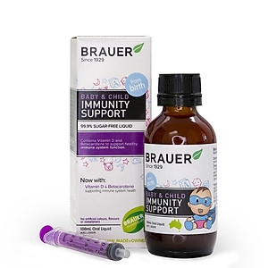 Siro Tăng Đề Kháng Brauer Immunity 100 Ml.