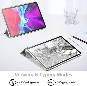 Bao Da Dành Cho iPad Pro 11 inch 2021 và iPad Pro 12.9 inch 2021 ESR Rebound Slim Smart Case - Hàng Nhập Khẩu