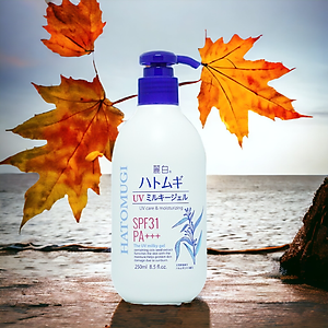 Sữa Dưỡng Thể Chống Nắng Hatomugi SPF31 PA+++ Nhật Bản, 250ml
