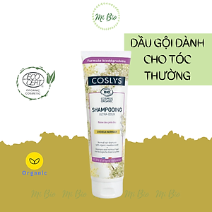 Dầu gội dầu xả hữu cơ cho tóc thường 250ml - Coslys