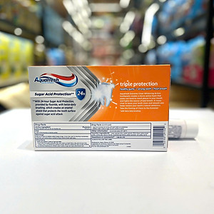 Kem Đánh Răng Aquafresh Extreme Clean Whitening Action - Phục Hồi Độ Trắng Bóng Tự Nhiên