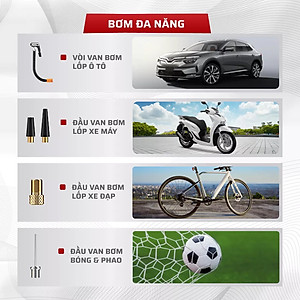 [Tặng củ sạc + cáp sạc] Bơm Lốp, Kích Bình Ô Tô, Xe Máy 4in1 GDV TS03 Pin LI-PO 12000mAh Kiêm Sạc Dự Phòng, Đèn Pin Chiếu Sáng - Hàng Chính Hãng