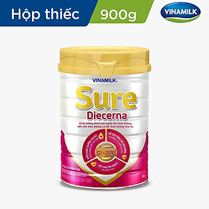 Sữa bột Dành Cho Người Tiểu Đường Vinamilk Sure Diacerna - 900g