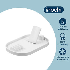 Khay gác dụng cụ nhà bếp thìa nắp vung chảo nhựa cao cấp Inochi Yoko - Chính hãng (Tặng kèm hình dán sticker)