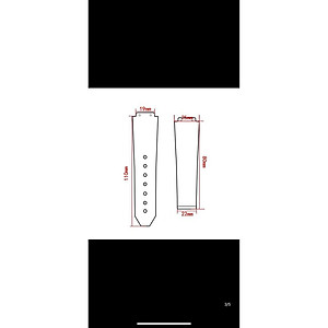 Giá Hủy Diệt Dây Đồng Hồ HUBLOT Lót Da Vân Đen Chỉ Xanh Case 42 Size Dây 19 - 25 - 22