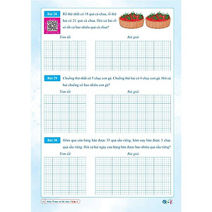 Giải Toán Có Lời Văn Lớp 1 - Chương Trình Mới (1 Cuốn) - Bản Quyền