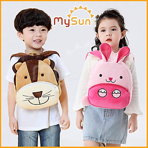 Balo cặp vải cho bé mầm non đi học nhà trẻ mẫu giáo MySun