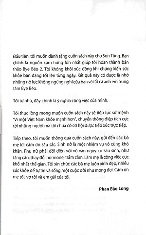 Bye Béo 2 - Mọi Điều Bạn Biết Về Giảm Cân Đều Sai