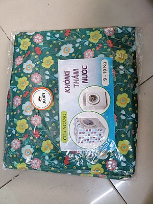 Áo Trùm Máy Giặt Cửa Ngang, Cửa Trước Size 9kg-10kg, Vải Dù Siêu Dày, Lựa Chọn Họa Tiết