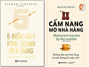 Combo 2 Cuốn sách: 5 Điểm Mù Trong Kinh Doanh Nhà Hàng + Cẩm Nang Mở Nhà Hàng