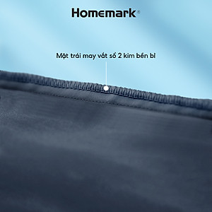 Cặp Vỏ Gối Nằm Lụa Tencel 60s Cao Cấp Homemark 50x70cm - Mềm Mịn, Thoáng Mát, Chống Nhăn PL1