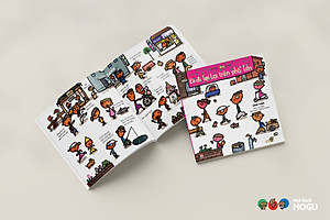 Truyện Ehon bé 3-4-5 tuổi - Đi đi lại lại trên phố lớn