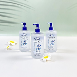 Nước tẩy trang dưỡng ẩm và làm sáng da hatomugi 500ml/chai