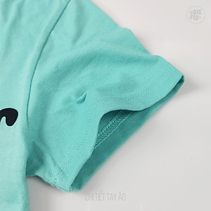 Áo thun bé trai BIGFOX - MISS MEOW size đại, áo cho bé chất cotton phong cách Âu Mỹ in cá mập 11 - 40 kg QATE