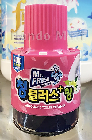 Combo 5 Cốc thả bồn cầu tẩy xanh toilet Mr.Fresh - Hàn Quốc 180g (hàng chính hãng) / 3 Ngàn hoa + 2 hoa Ly