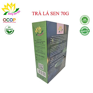 (COMBO 2 HỘP) TRÀ LÁ SEN HỘP 70G - HƯƠNG SEN VIỆT