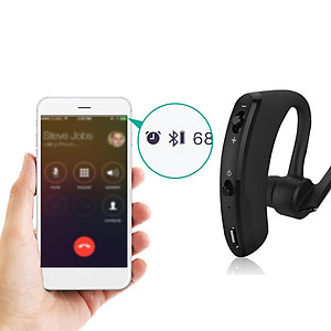 Tai Nghe V8 Tai Nghe Âm Thanh Nổi Hifi Bluetooth Tai Nghe Mic Rảnh Tay Không Dây Có Nút Tai Nghe Móc Tai Giảm Tiếng Ồn - Hàng nhập khẩu