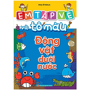 Sách: Combo Em Tập Vẽ Và Tô Màu (Túi 8 Cuốn)