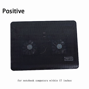 Đế tản nhiệt laptop N131 có led 2 quạt giải nhiệt cực nhanh đế nâng 4 chế độ (Tặng kèm món quà tri ân) 2Fan 8x8cm- Hàng chính hãng