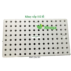 Khay xốp ươm hạt 112 lỗ