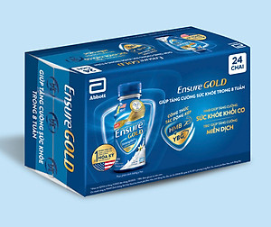 Thùng 24 chai Ensure Gold 237ml (Mẫu mới)