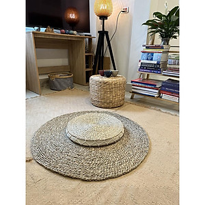 Thảm cói, lục bình ONGTRE trải sàn, decor, chụp ảnh 60-120cm