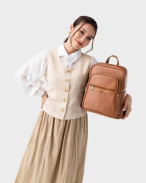 Balo Lata ( Thời trang nữ tiện lợi cỡ lớn - Balo da BAL40 )