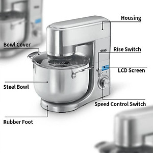 Máy trộn bột, đánh trứng 10 lít cao cấp nhãn hiệu DSP, Công suất: 1500W, Dung tích 10 lít, KM3032