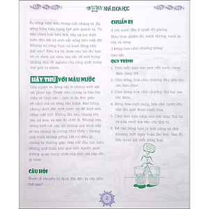 Sách Tớ Tư Duy Như Một Nhà Khoa Học - Tất Tần Tật Về Thí Nghiệm Khoa Học