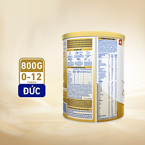 Sữa bột Nestlé NAN SUPREMEPRO 1 800g nhập khẩu Đức với 5HMO & đạm Gentle Optipro ( Dành cho trẻ từ 0 - 12 tháng tuổi)