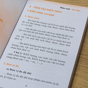 Sách: Combo Sổ Tay Kiến Thức Toán - Vật Lí - Hóa Học Trung Học Cơ Sở