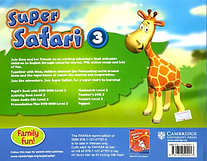 Super Safari Level 3 Pupil's Book with DVD-ROM