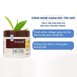 Kem Ủ Tóc Collagen Karseell Maca 500ml (Hủ)