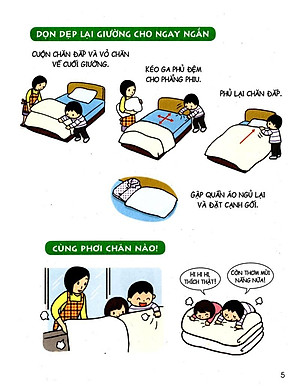 Cẩm Nang Sinh Hoạt Bằng Tranh Cho Bé Tập 1: Kĩ Năng Sinh Hoạt Thường Ngày (Tái Bản 2019)