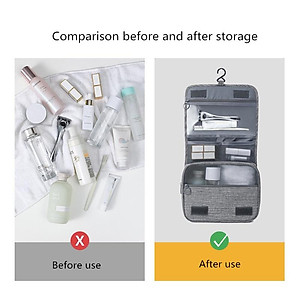 Túi Đựng Mỹ Phẩm Chống Thấm Nước Có Thể Gấp Gọn Tiện Dụng - Mã 02 - Hãng dododios