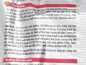 Thùng 30 gói mì khoai tây Omachi xốt bò hầm 80g