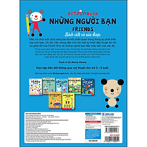 Arty Mouse - Những Người Bạn (Sách Viết Và Xóa Được)(Học Tập Đầu Đời Thông Qua Mỹ Thuật)