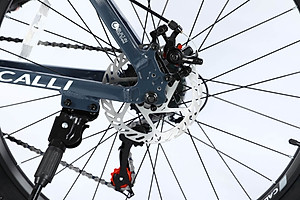 Xe đạp thể thao CALLI 1600 Pro Khung hợp kim nhôm cao cấp, có 2 kích cỡ lựa chọn phù hợp với người cao 1m44 trở lên