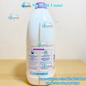 Nước Giặt Quần Áo Em Bé D-nee Hương Lavender 3L - [8851989061535]