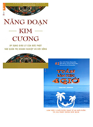 Combo Năng Đoạn Kim Cương + Tuần Làm Việc 4 Giờ (Bộ 2 Cuốn)