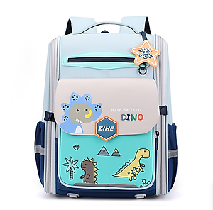 Balo học sinh cấp 1 và 2 siêu nhẹ chống gù chống nước cao cấp phong cách nhật bản