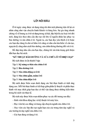 Sách Kỹ Thuật Bảo Dưỡng Và Sửa Chữa Ô Tô Hiện Đại - Sửa Chữa Điện Ô Tô